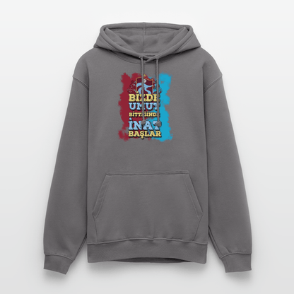 Bizde Umut Bittiğinde İnat Başlar - Unisex Hoodie - TorYıldız